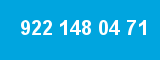 922 148 04 71 922 148 04 71